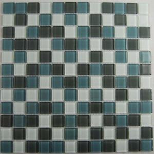 EPOCH Cloudz Altostratus-1430 Mosaic Glass Mesh Mounted Tile - 4 in. x 4 in. Tile Sample