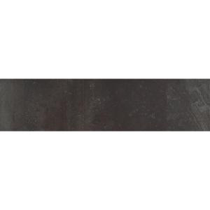 ELIANE Cityscape 3 in. x 12 in. Carbon Porcelain Bullnose Floor and Wall Tile