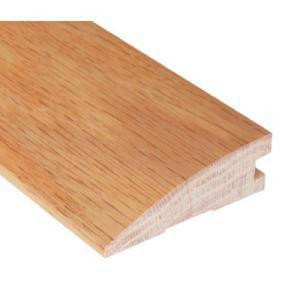 Millstead Red Oak Natural 3/4 in. Thick x 2-1/4 in. Wide x 78 in. Length Hardwood Flush-Mount Reducer Molding