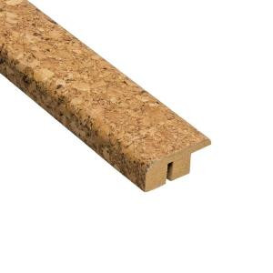 Home Legend Natural 1/2 in. Thick x 1-3/8 in. Wide x 78 in. Length Cork Carpet Reducer Molding