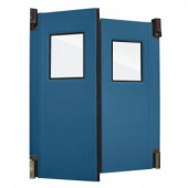 Aleco ImpacDor HD-175 1-3/4 in. x 96 in. x 96 in. Royal Blue Impact Door