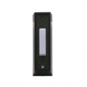 IQ America Wired Lighted Doorbell Push Button - Black and White