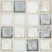 Daltile Egyptian Glass Moonstone Blend 12 in. x 12 in. x 6mm Glass Face-Mounted Mosaic Wall Tile (11 sq. ft. / case)