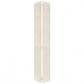 Home Fashion Technologies 6-Panel Behr Parisian Taupe Solid Wood Interior Bifold Closet Door
