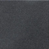 Daltile Colour Scheme Black Speckled 6 in. x 6 in. Bullnose Porcelain Bullnose Floor and Wall Tile