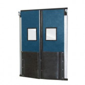 Aleco ImpacDor FD-175 1-3/4 in. x 96 in. x 96 in. Royal Blue Impact Door