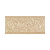 Daltile Brixton Sand 4 in. x 9 in. Ceramic Decorative Accent Wall Tile