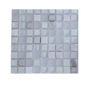 Splashback Tile Aztec Art Flour storm Glass - 6 in. x 6 in. Tile Sample