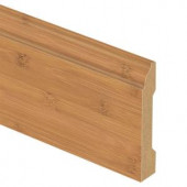 Zamma Hayside Bamboo 9/16 in. Thick x 3-1/4 in. Wide x 94 in. Length Laminate Wall Base Molding