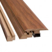 SimpleSolutions Virginia Walnut and Kentucky Oak 78-3/4 in. Length Four-in-One Molding Kit