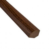 SimpleSolutions Asheville Hickory and Bristol Chestnut 7-7/8 ft. x 3/4 in. x 5/8 in. Quarter Round Molding