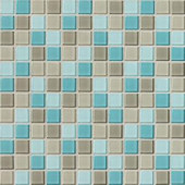 Daltile Isis Whisper Blend 12 in. x 12 in. x 3mm Glass Mesh-Mounted Mosaic Wall Tile (20 sq. ft. / case)