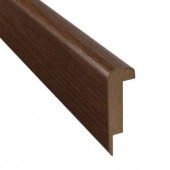 SimpleSolutions Hand Sawn Oak and Antique Chestnut 3/4 in. Thick x 2-3/8 in. Wide x 78-3/4 in. Length Laminate Stair Nose Molding