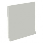 U.S. Ceramic Tile Color Collection Bright Taupe 4-1/4 in. x 4-1/4 in. Ceramic Stackable Cove Base Wall Tile