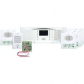 NuTone Whole House Intercom Kit with AM/FM Radio - White
