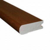 Millstead Oak Gunstock 0.81 in. Thick x 2-3/4 in. Wide x 78 in. Length Flush-Mount Stair Nose Molding