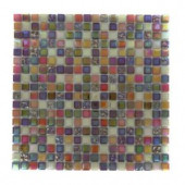 Splashback Tile Capriccio Scandicci 12 in. x 12 in. Glass Floor and Wall Tile