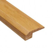 Home Legend Strand Woven Natural 9/16 in. Thick x 2-1/8 in. Wide x 47 in. Length Bamboo Carpet Reducer Molding