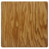 Ludaire Speciality Tile Red Oak Natural Engineered Hardwood Tile Flooring -12 in. x 12 in. Take Home Sample