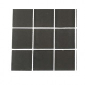 Splashback Tile Contempo Smoke Gray Frosted Glass - 6 in. x 6 in. Tile Sample