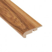 Home Legend High Gloss Paso Robles Pecan 11.13 mm Thick x 2-1/4 in. Wide x 94 in. Length Laminate Stair Nose Molding