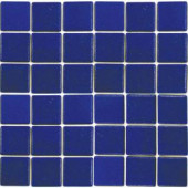 EPOCH Oceanz Pacific-1702 Mosiac Recycled Glass Anti Slip Mesh Mounted Floor & Wall Tile - 4 in. x 4 in. Tile Sample