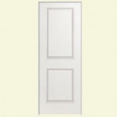 Masonite Smooth 2-Panel Hollow Core Primed Composite Prehung Interior Door