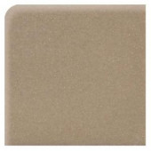 Daltile Modern Dimensions Matte Elemental Tan 4-1/4 in. x 4-1/4 in. Ceramic Bullnose Corner Wall Tile