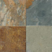 MS International 12 in. x 12 in. Three Rivers Gold Slate Floor and Wall Tile