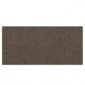 Daltile Identity Oxford Brown Fabric 6 in. x 12 in. Porcelain Bullnose Cove Base Floor and Wall Tile