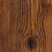 Hampton Bay Hand Scraped Oak Burnt Caramel 8mm Thick x 5-1/2 in. Wide x 47-7/8 in. Length Laminate Flooring (14.63 sq.ft./case)