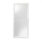 Andersen 3000 Series 36 in. White Self-Storing Right-Hand Storm Door with Fast and Easy Installation System