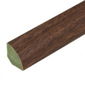 Faus Mahogany Cinnamon 0.75 in. Width x 94 in. Length Laminate Quarter Round Molding