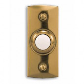 Heath Zenith Wired Halo-Lighted Polished Finish Recessed Mount Push Button