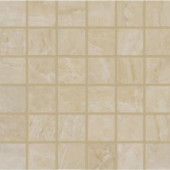 MS International Onyx Sand 12 in. x 12 in. Beige Porcelain Mesh-Mounted Mosaic Tile