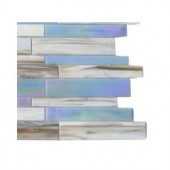 Splashback Tile Matchstix Fate Glass Floor and Wall Tile - 6 in. x 6 in. Tile Sample