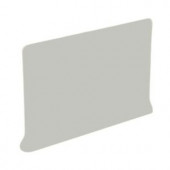 U.S. Ceramic Tile Color Collection Matte Taupe 4 in. x 6 in. Ceramic Right Cove Base Corner Wall Tile