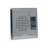 Valcom Flush Mount Doorplate Speaker with LED (Stainless)
