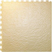 IT-tile Slate Sandstone 20 In. x 20 In. Vinyl Tile,Hidden Interlock Multi-Purpose Floor, 6 Tile