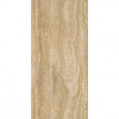 TrafficMASTER Allure 12 in. x 24 in. Ivory Travertine Vinyl Plank Flooring (24 sq. ft. / case)