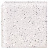 Daltile Semi-Gloss Pepper White 2 in. x 2 in. Ceramic Bullnose Corner Wall Tile