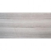 MS International White Oak 12 in. x 24 in. Polished Limestone Floor and Wall Tile (10 sq. ft. / case)