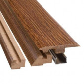 SimpleSolutions Seasoned Hickory and South American Cherry 78-3/4 in. Length Four-in-One Molding Kit