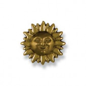 Michael Healy Solid Brass Sunface Lighted Doorbell Ringer