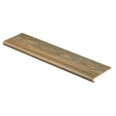 Cap A Tread Rustic Hickory 47 in. Length x 12-1/8 in. Depth x 1-11/16 in. Height Vinyl
