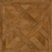 TrafficMASTER Allure Chateau Parquet Light Resilient Vinyl Tile Flooring - 4 in. x 4 in. Take Home Sample