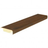 Mohawk Sable Rosewood 3/4 in. Thick x 2-1/2 in. Wide x 94 in. Length Laminate Stair Nose Molding