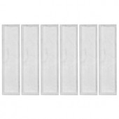 Jeffrey Court 16 in. x 4 in. Carrara Beveled Marble Wall Tile (10.56 sq. ft. / case)