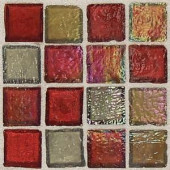 Daltile Egyptian Glass Garnet Gallery 12 in. x 12 in. x 6mm Glass Face-Mounted Mosaic Wall Tile (11 sq. ft. / case)
