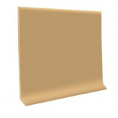 ROPPE Flax 4 in. x .080 in. x 48 in. Vinyl Cove Base (30 Pieces / Carton)